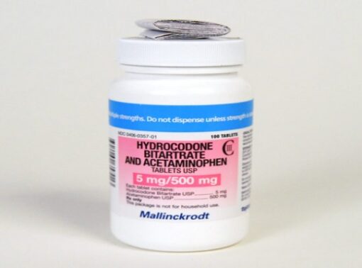 Hydrocodon-Bitartrat 5 mg/ 50 mg